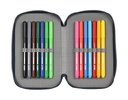 PLUMIER DOBLE PQÑO 28 pcs EL NIÑO "BAHIA" 12,5X19,5X4