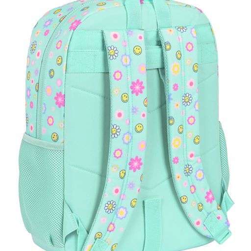 MOCHILA ADAPT.A CARRO SMILEY WORLD "SUMMER FUN" 32X43X14
