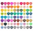 LUXURY CANVAS GAMA ARTIST 80 COLORES
Ref. AB-0780