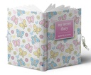 DIARIO A5 168H.C/CANDADO BUTTERFLY DREAMS
Ref. HS-1041