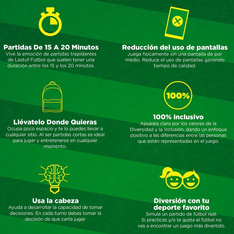 JUEGO DE CARTAS LASTUF FUTBOL