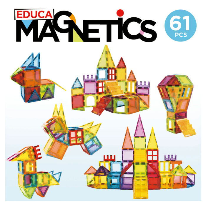 61PCS EDUCA MAGNETICS EDUCA 20024