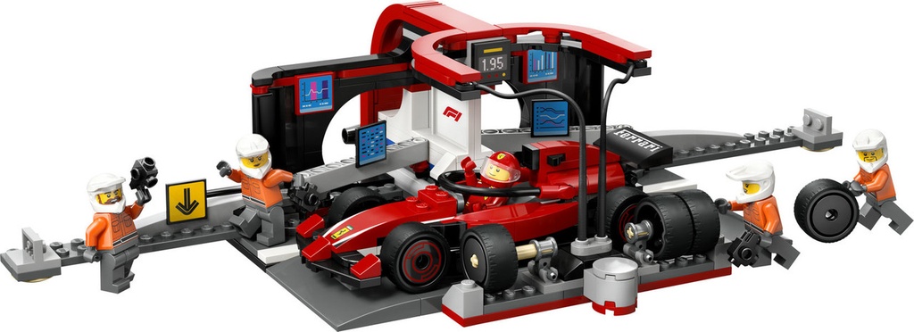 Parada en Boxes de F1@ y Equ.. V29 LEGO 60443
