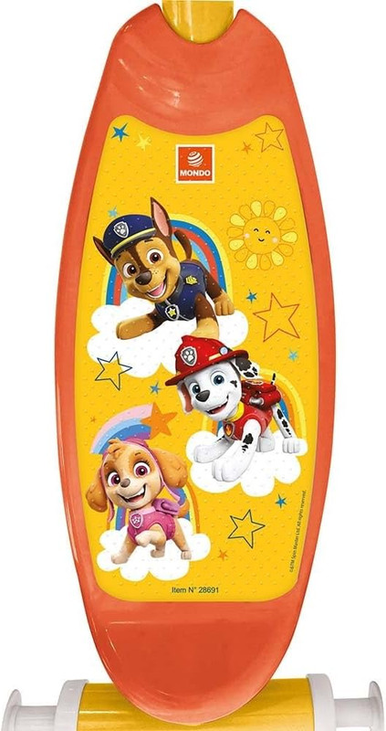 1°- PATINETE 3 RUEDAS PAW PATROL MONDO 28691