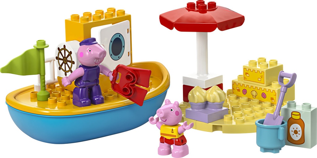 Excursión en Barco de Peppa Pig LEGO 10432