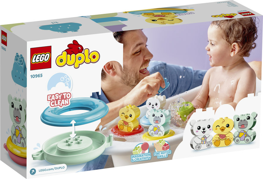 Diversión en el Baño: Tren de los Animales Flotante LEGO 10965