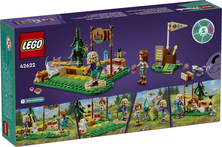 Campamento de Aventura: Área de Tiro con Arco LEGO 42622