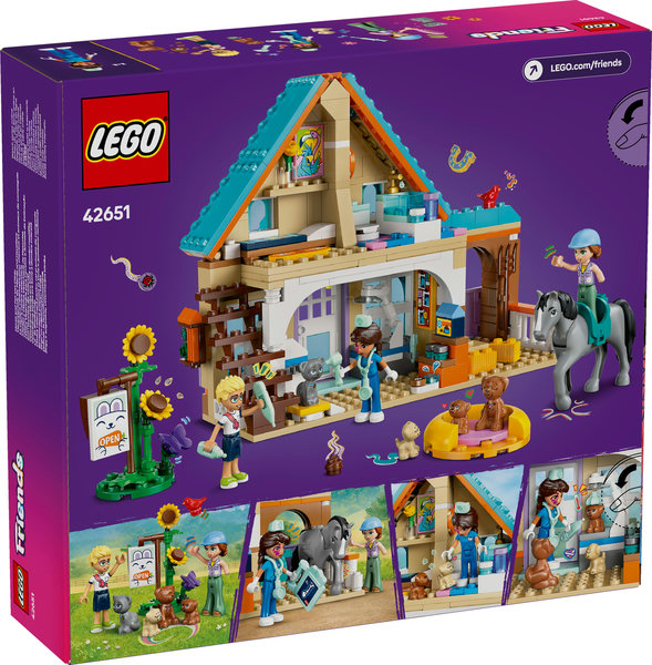 Caballo y Clínica Veterinaria de Mascotas LEGO 42651