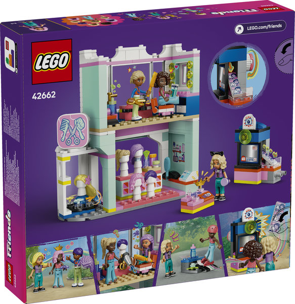 Peluquería y Tienda de Complementos LEGO 42662