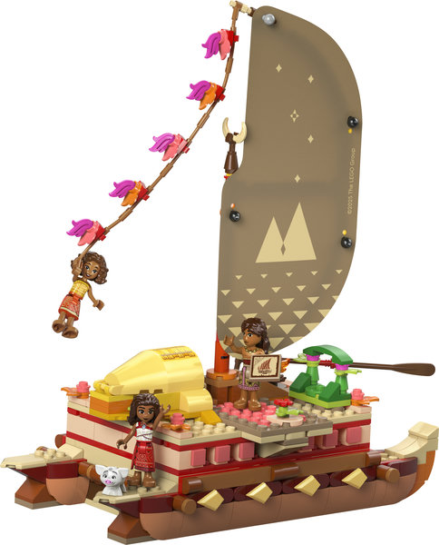 Canoa de Aventuras de Vaiana LEGO 43270