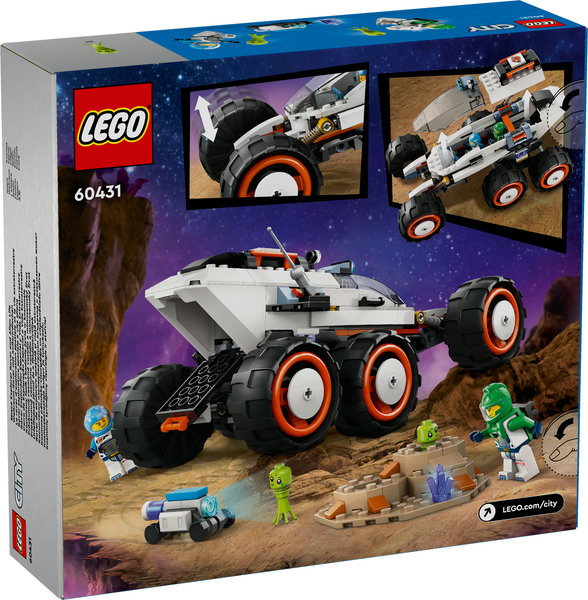 Róver Explorador Espacial y Vida Extraterrestre LEGO 60431