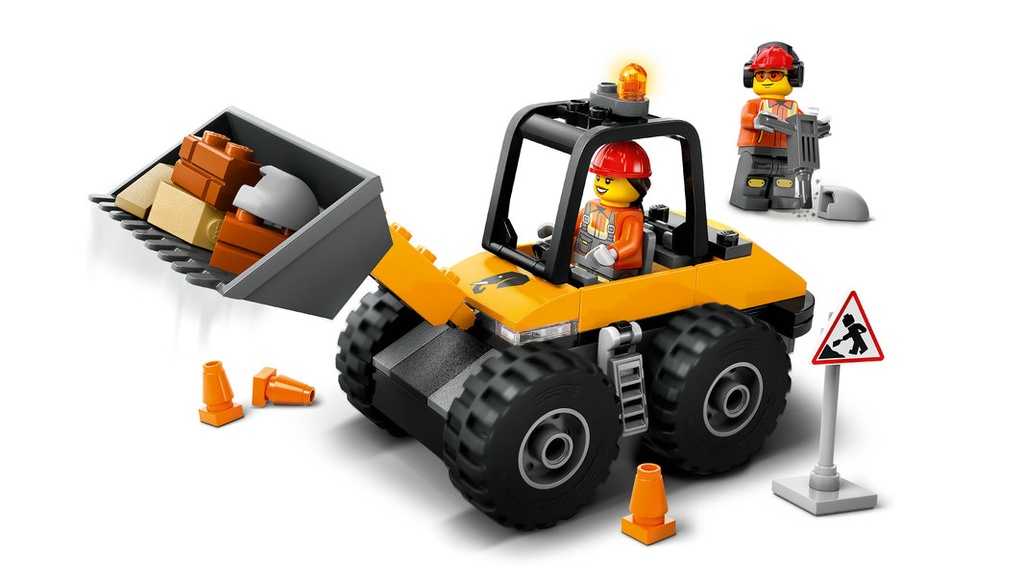 Cargadora con Ruedas Amarilla LEGO 60450