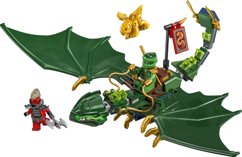 Dragón Verde del Bosque de Lloyd LEGO 71829
