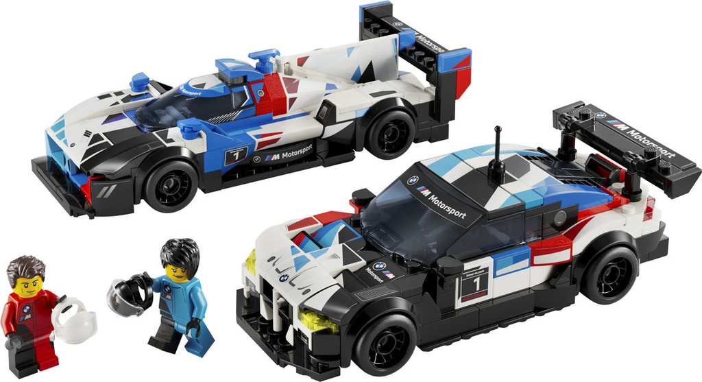 Coches de Carreras BMW M4 GT3 y BMW M
Hybrid V8 LEGO 76922