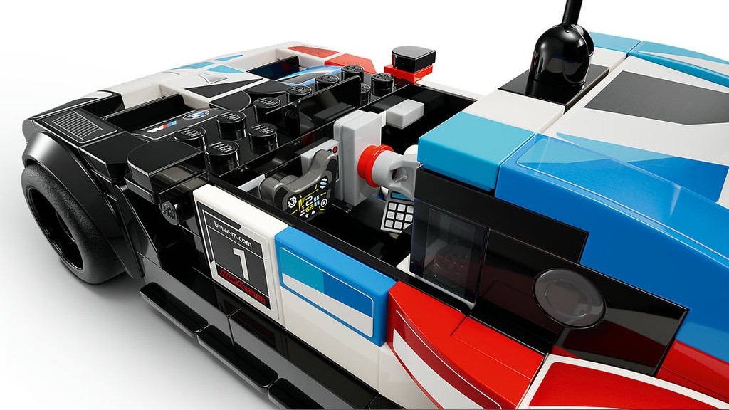 Coches de Carreras BMW M4 GT3 y BMW M
Hybrid V8 LEGO 76922