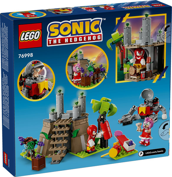 Knuckles y el Santuario de la Master Emerald LEGO 76998