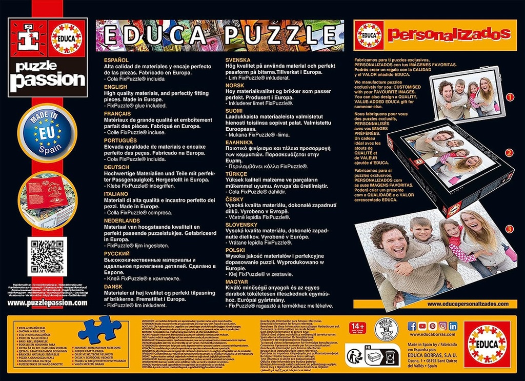 PUZZLE 1000 COLLAGE NOTRE DAME FSC( EDUCA 18456