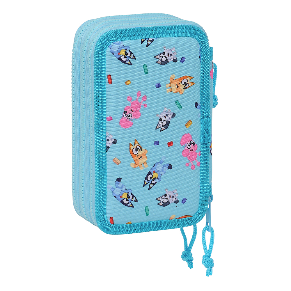 PLUMIER TRIPLE 36 pcs BLUEY safta412433857