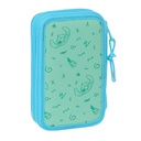 PLUMIER DOBLE PQÑO 28 pcs STITCH "ALOHA" safta412488854