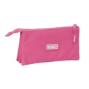 PORTATODO TRIPLE MUNICH BASICOS "FUCSIA" safta842407744