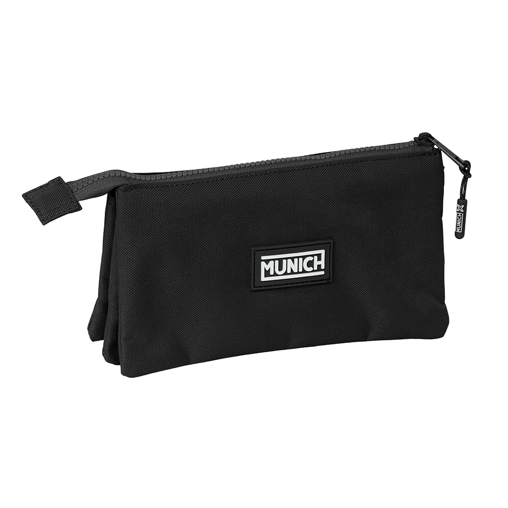 PORTATODO TRIPLE MUNICH BASICOS "NEGRO" safta842420744