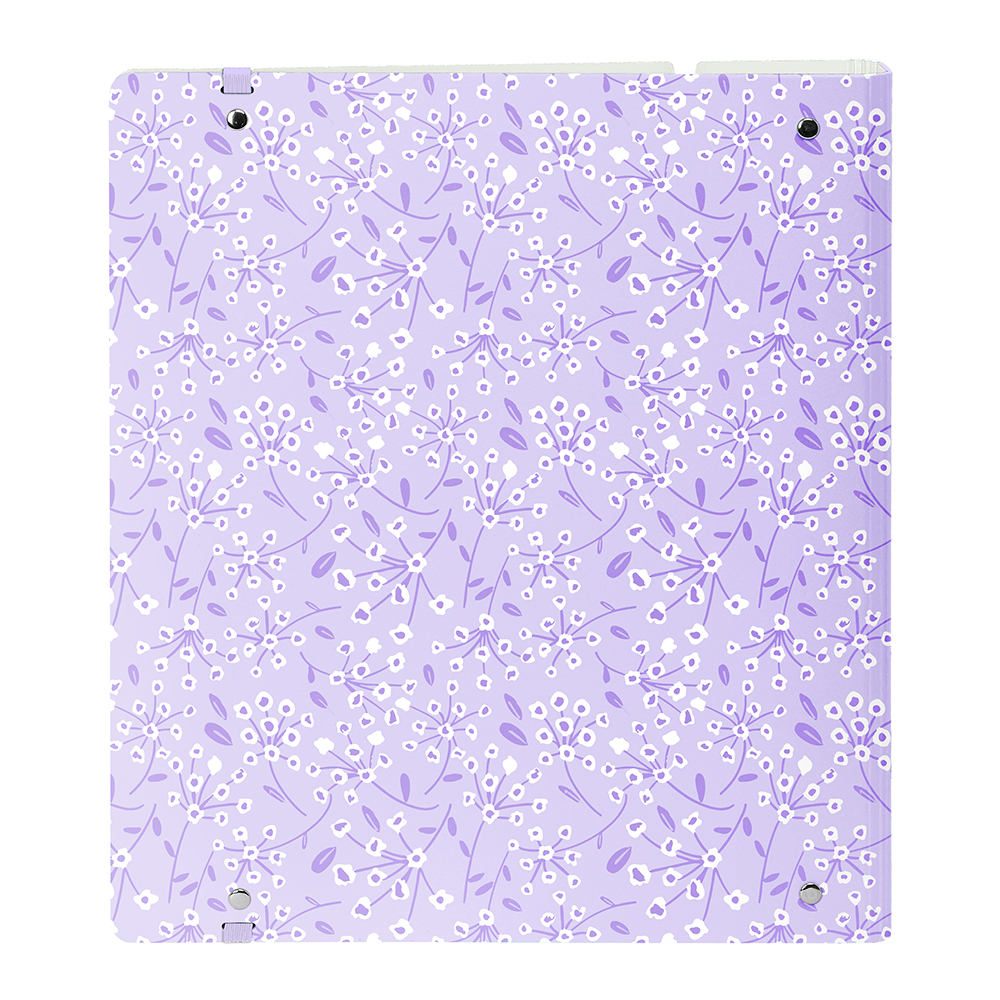 CARPEBLOCK PP FOAM 4 ANI 35MM C/RECAMBIO SAFTA "LIGHT PURPLE FLOWERS" safta542433667