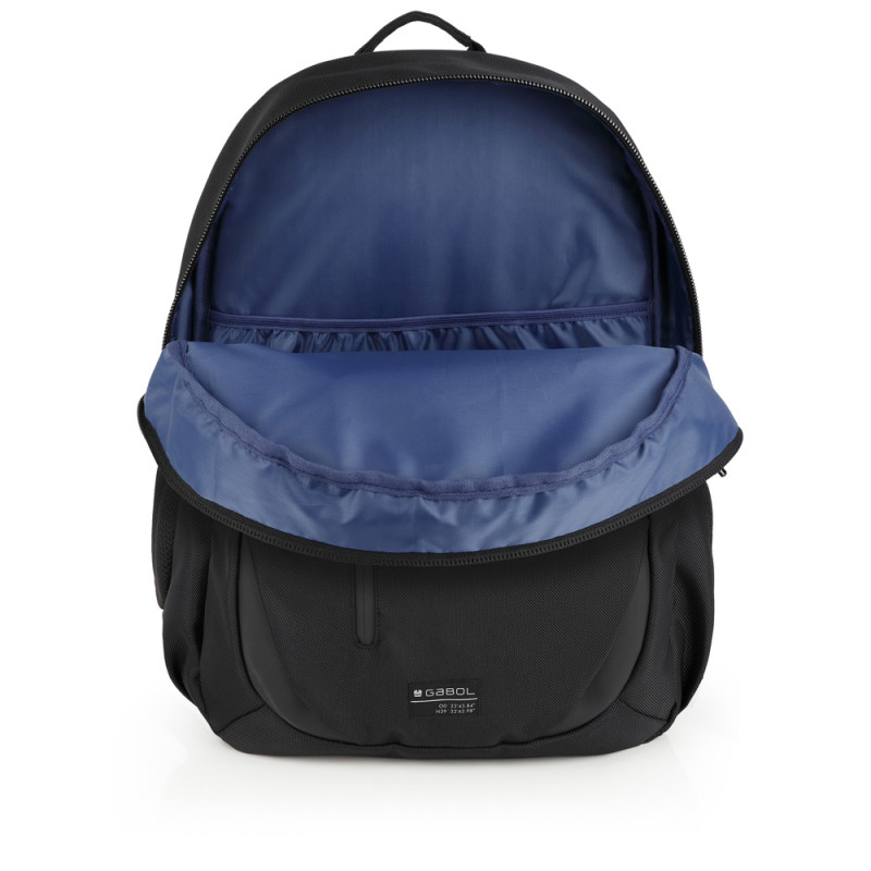 Mochila material reciclado 2 compartimentos PANTHER 34x46x20 cm