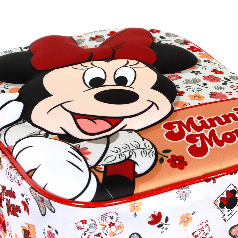 MINNIE Mochila 3D Elite Flowered KARACTERMANIA 8162