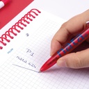 bolígrafo P1 MILAN nata® 624, tinta azul (1 und , surt)