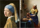 Puzzles 2x1000 Piezas para Adultos | La Joven de la Perla + La Lechera, Johannes Vermeer