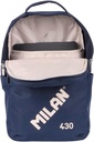 Mochila escolar cierre bloqueable 15l, 430 since 1918 azul