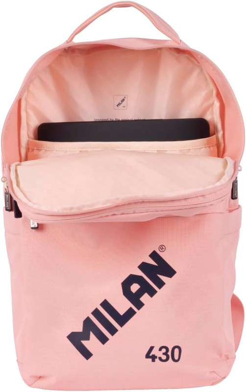 Mochila escolar cierre bloqueable 15l, 430 since 1918 rosa