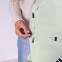 Mochila escolar cierre bloqueable 15l, 430 since 1918 verde