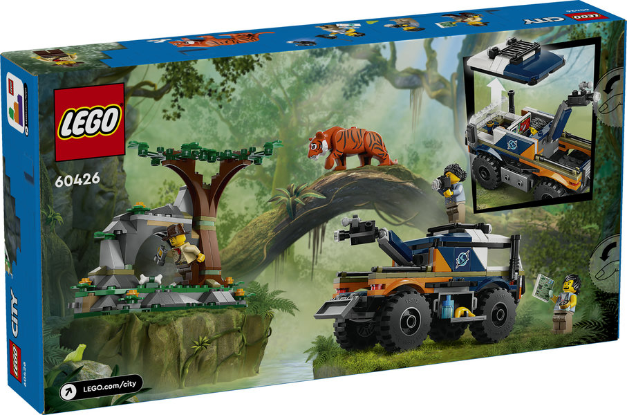 Exploradores de la Jungla: Camión Todoterreno LEGO 60426