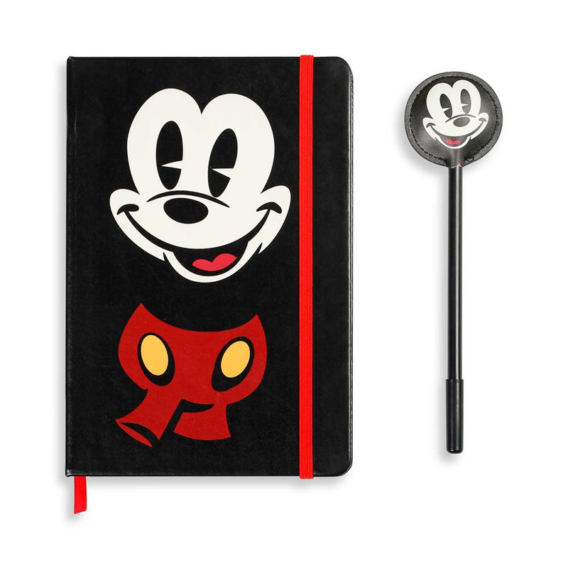 Disney Mickey Mouse Face Caja Regalo con Diario y Bolígrafo Fashion, Multicolor KARACTERMANIA 6749