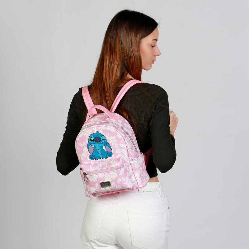 Disney Lilo y Stitch Maui Mochila Heady, Rosa KARACTERMANIA 8701