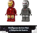 Iron Man y Máquina de Guerra vs. Drones de Hammer LEGO 76320