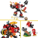 Knuckles vs. Meca Egg Crusher del Dr. Eggman LEGO 77005