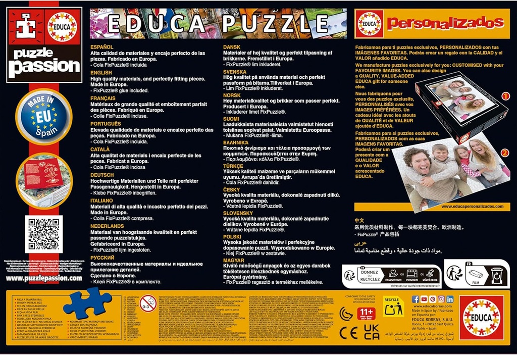 PUZZLE 500 HELADOS FSC(R) EDUCA 20289
