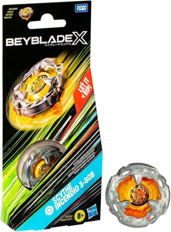 BEYBLADE X SCYTHE INCENDIO G0285 HASBRO G0285