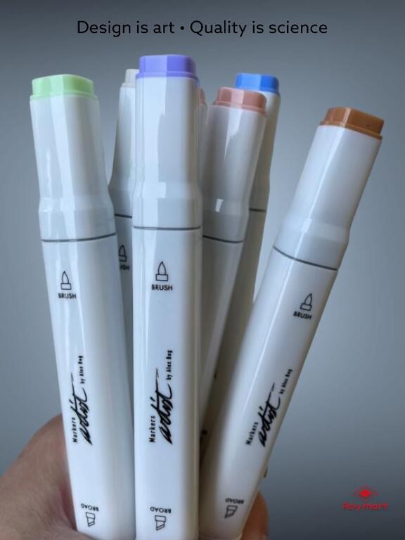 CANVAS LUXE PROFESSIONAL BRUSH MARKER 120 COLORES