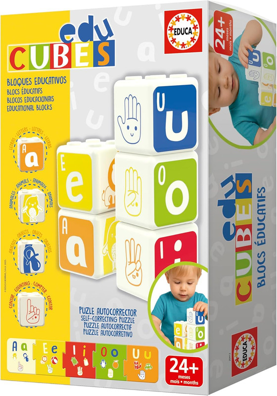 EDUCUBES VOCALES EDUCA 20412