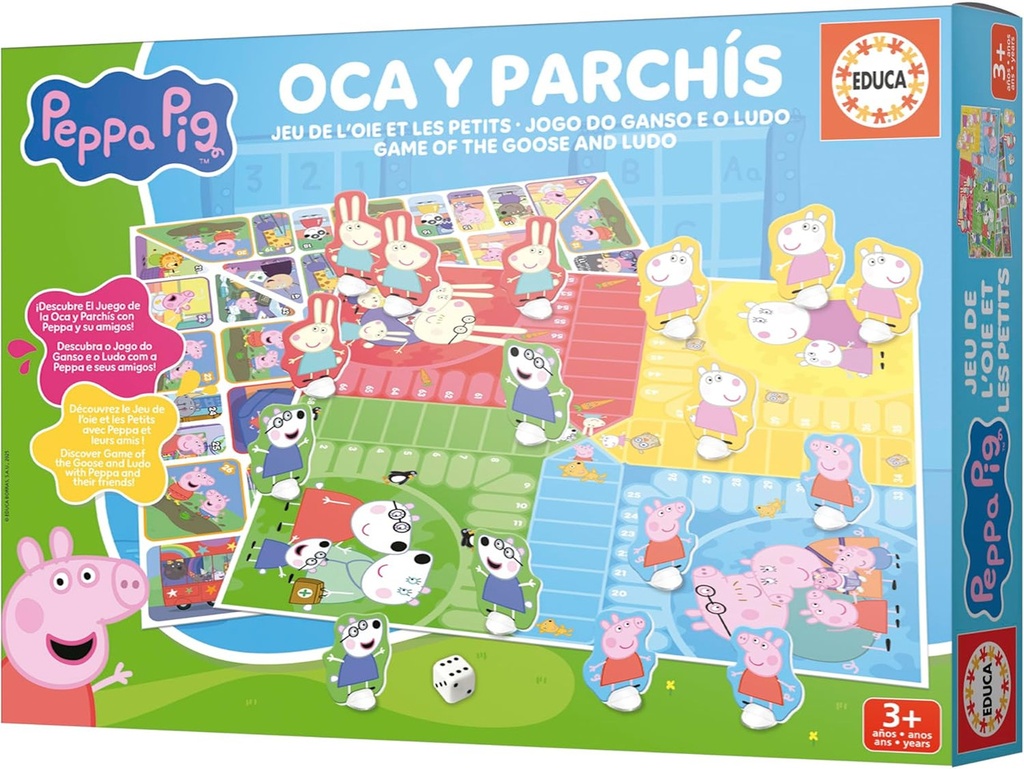 OCA Y PARCHÍS PEPPA PIG EDUCA 20437