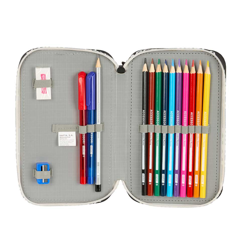 PLUMIER DOBLE PQÑO 29 pcs F.C. BARCELONA