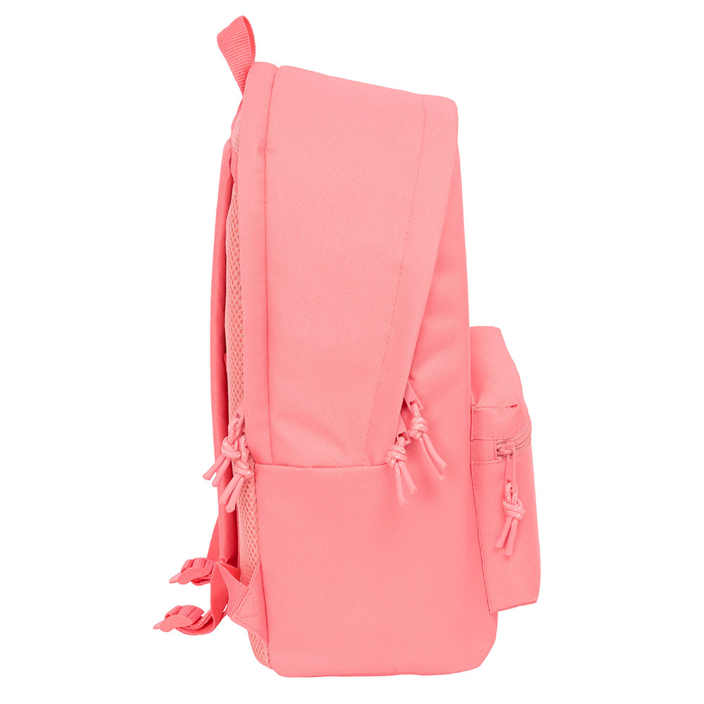 MOCHILA DOBLE PARA PORTATIL 15,6"+USB F.C.BARCELONA CHICA CORAL