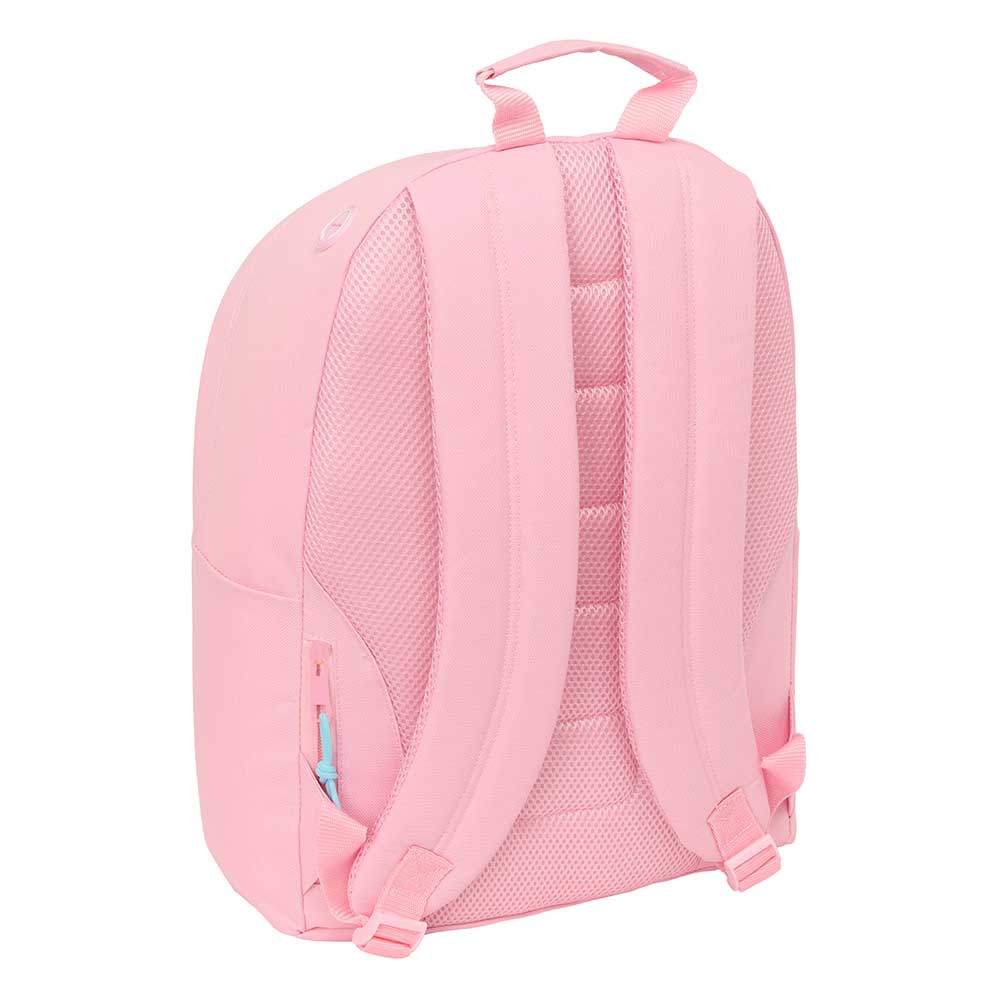 MOCHILA PARA PORTATIL 14,1" BENETTON BASICS "ROSA PASTEL"