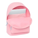 MOCHILA PARA PORTATIL 14,1" BENETTON BASICS "ROSA PASTEL"
