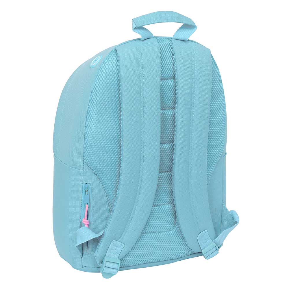 MOCHILA PARA PORTATIL 14,1" BENETTON BASICS "CELESTE"