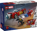 Coche de Spider-Man vs. Lobezno Venomizado 76336