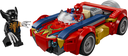Coche de Spider-Man vs. Lobezno Venomizado 76336